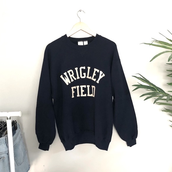 vintage wrigley field sweatshirt